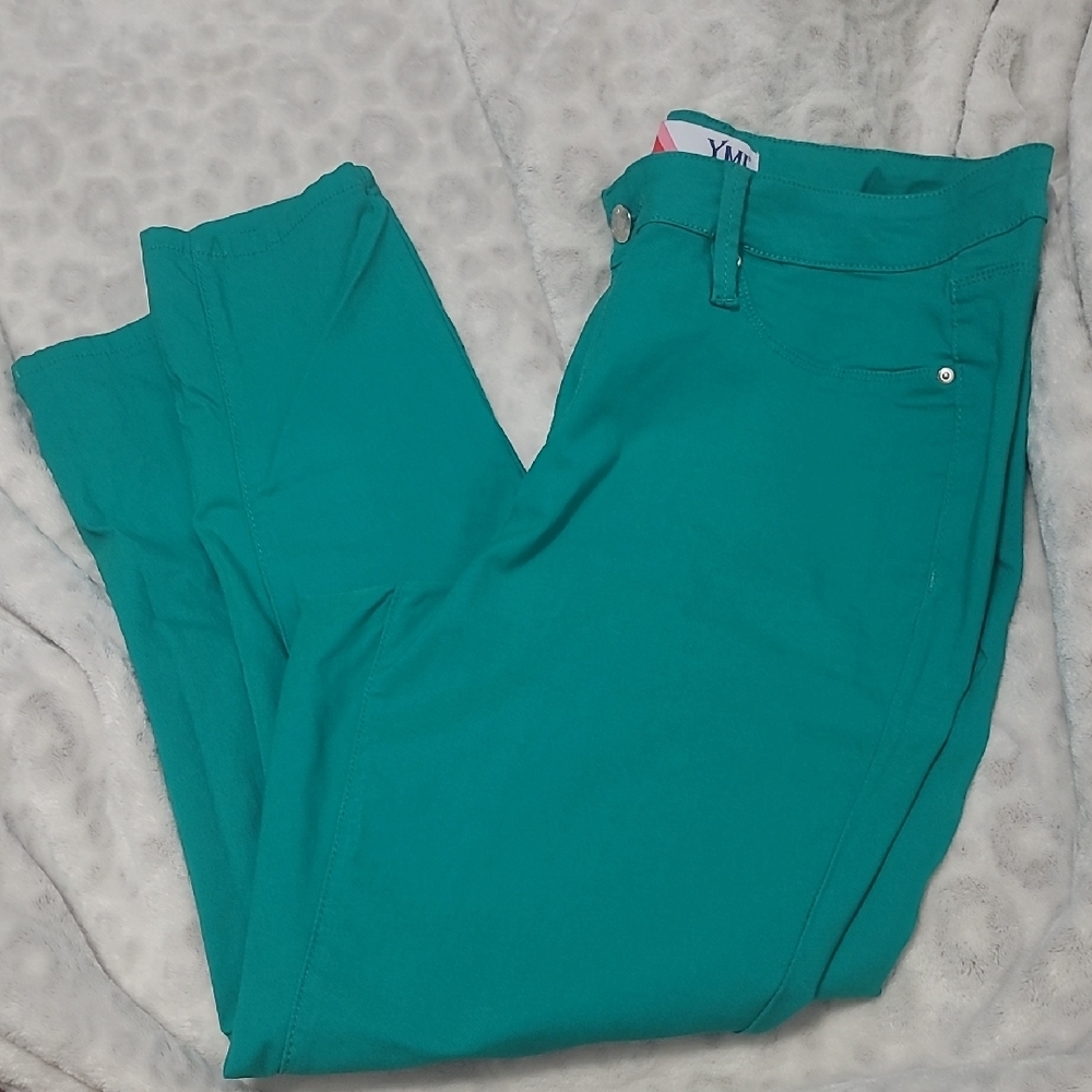 YMI Women's Teal Jeans